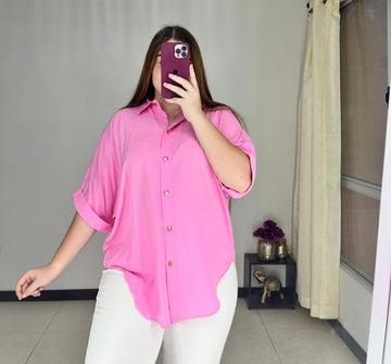 Camisera Mang/C Tallas Plus