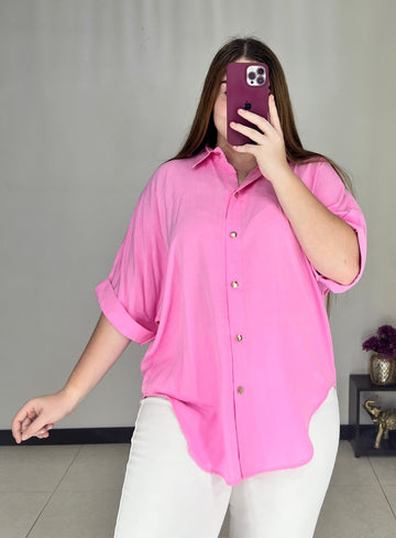 Camisera Manga Corta Tallas Plus