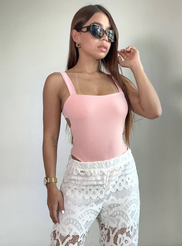 Body Tiras Escote Espalda