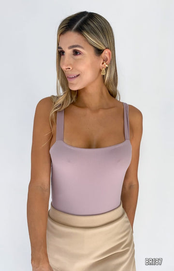 Body Tiras Escote Espalda