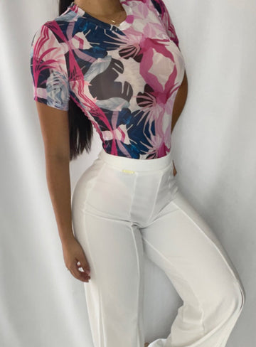Body Manga Corta