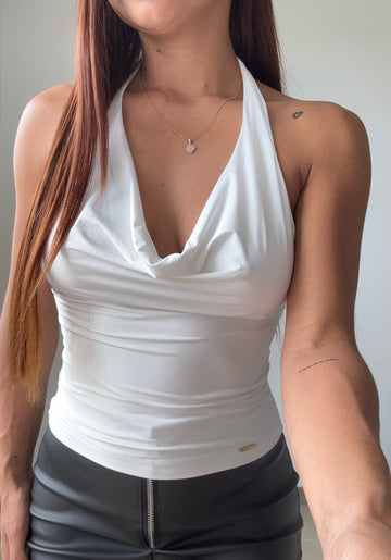Blusa Manga Sisa Cuello Halter