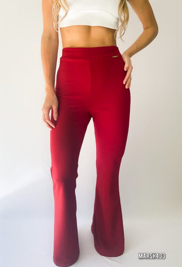 Pantalon Bota Campana Tiro Alto