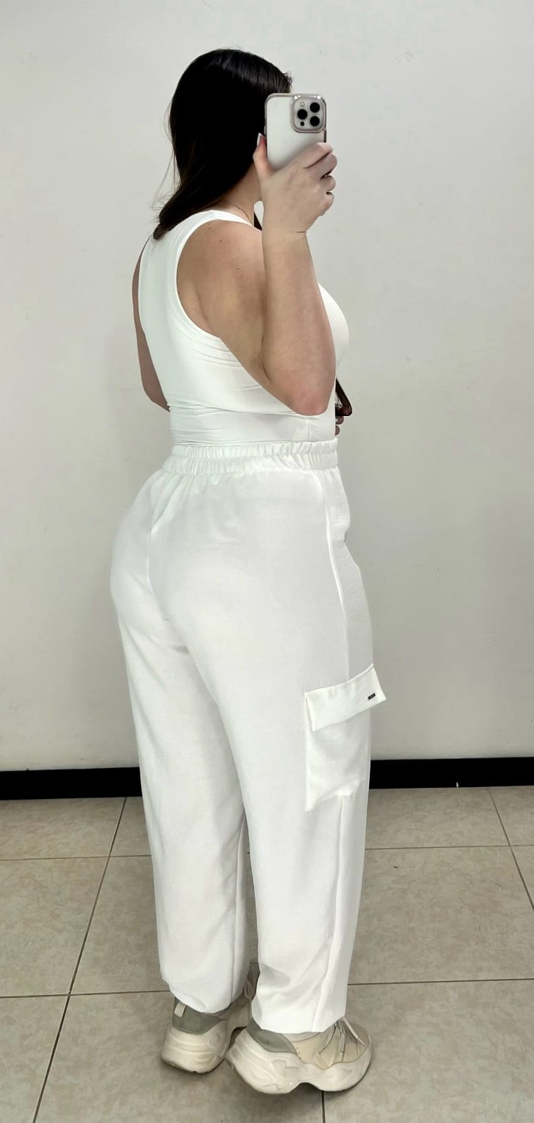 Pantalon jogger bolsillos laterales