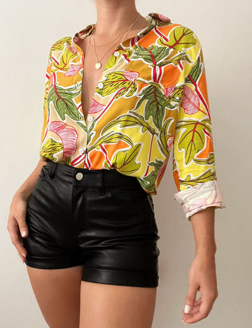 Camisera Manga Larga Estampada