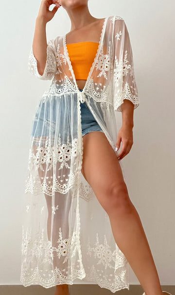 Kimono En Mayatex Bordado