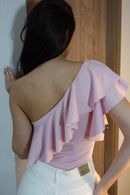 Blusa Asimetrica Con Bolero Lateral