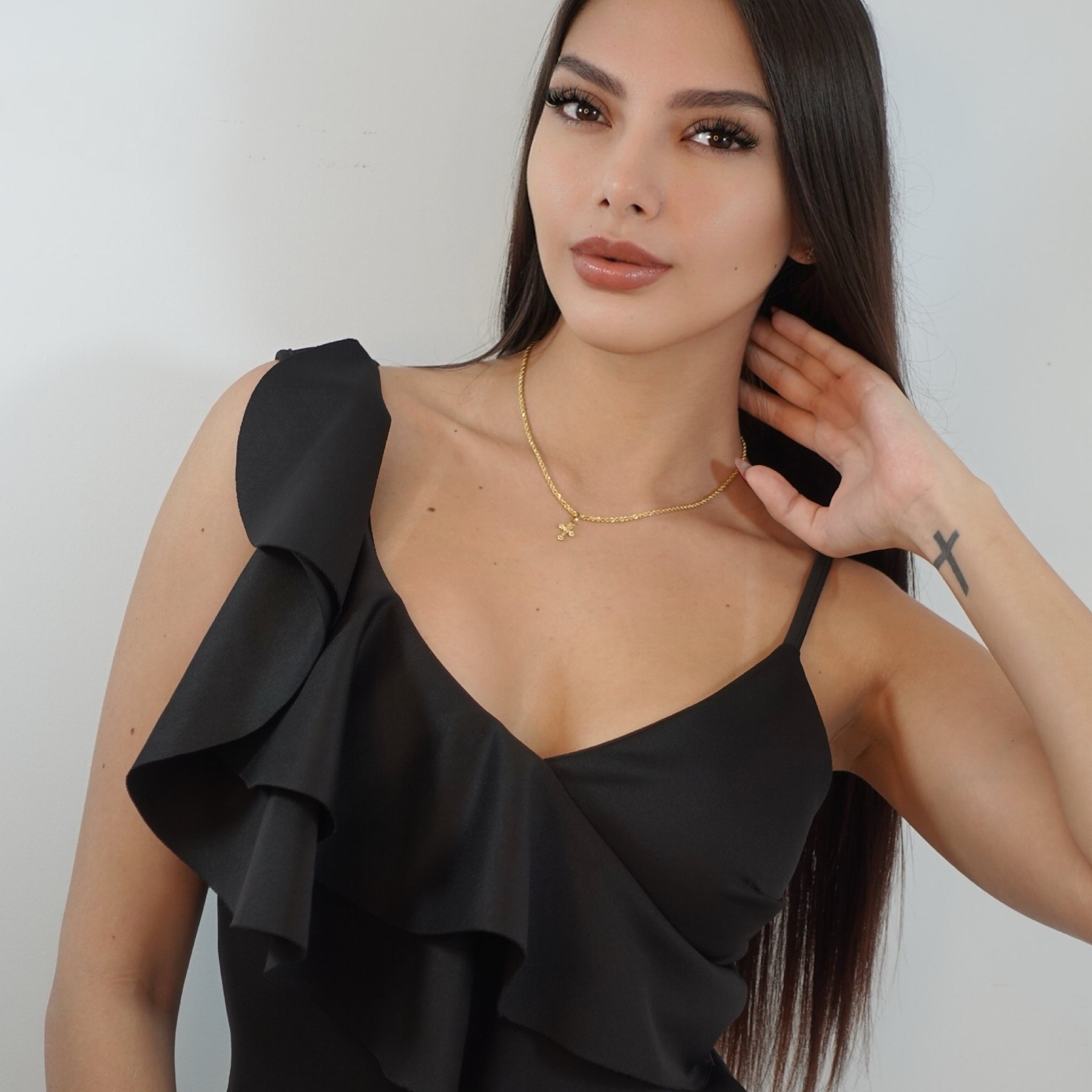 Blusa tira 2 boleros