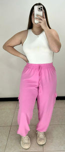 Pantalon Est Jogger Bolsillos Laterales