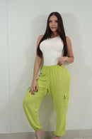 Pantalon Est Jogger Bolsillos Laterales