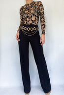 Pantalon Tiro Alto Cadena