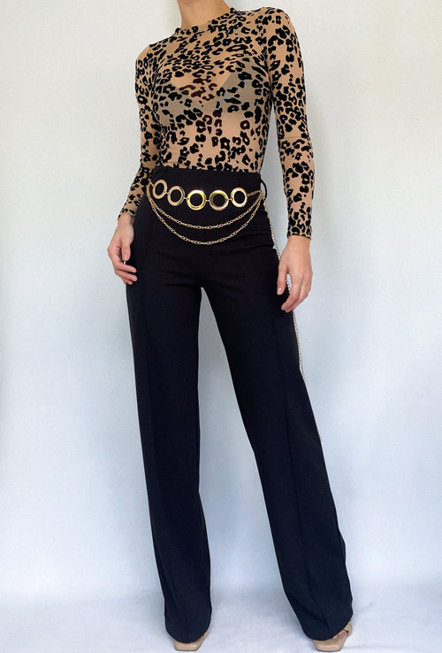 Pantalon Tiro Alto Cadena