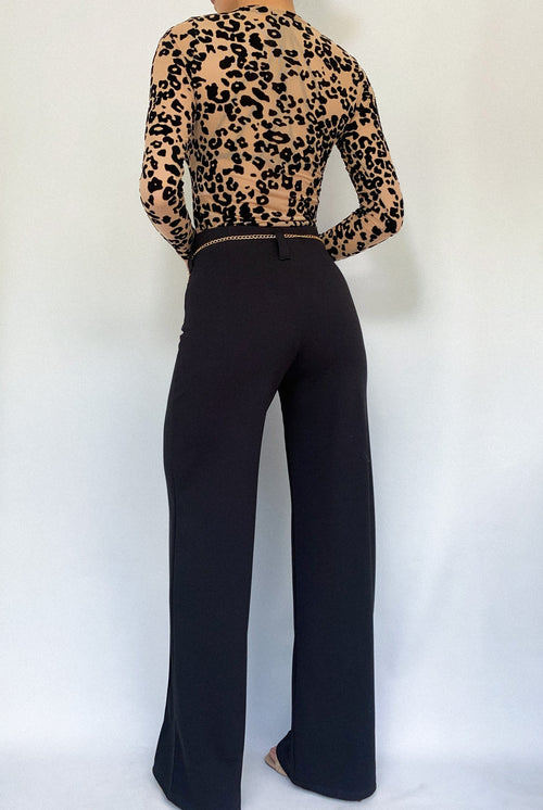 Pantalon Tiro Alto Cadena