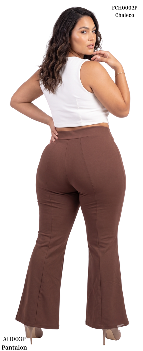 Pantalon Bota Campana Crepe