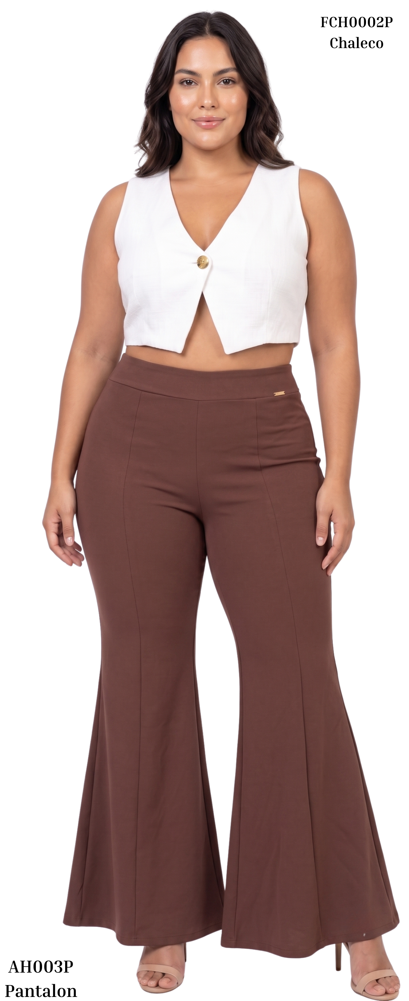 Pantalon Bota Campana Crepe