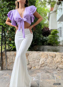 Pantalon Bota Campana Crepe