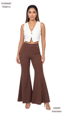 Pantalon Bota Campana Crepe