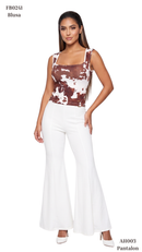 Pantalon Bota Campana Crepe