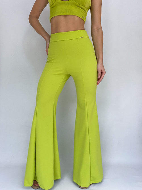 Pantalon Bota Campana Crepe