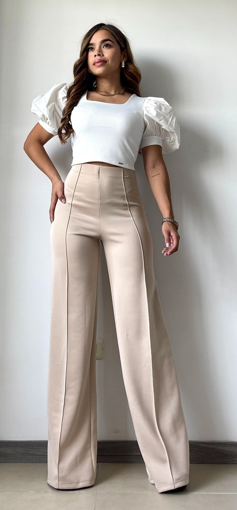 Pantalon Tiro Alto Scuba Lisa