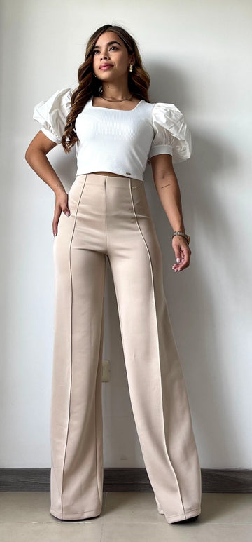 Pantalon Tiro Alto Scuba Lisa