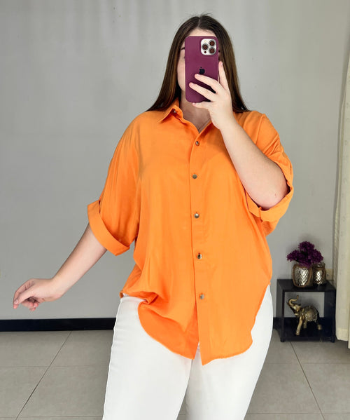 Camisera Manga Corta Tallas Plus