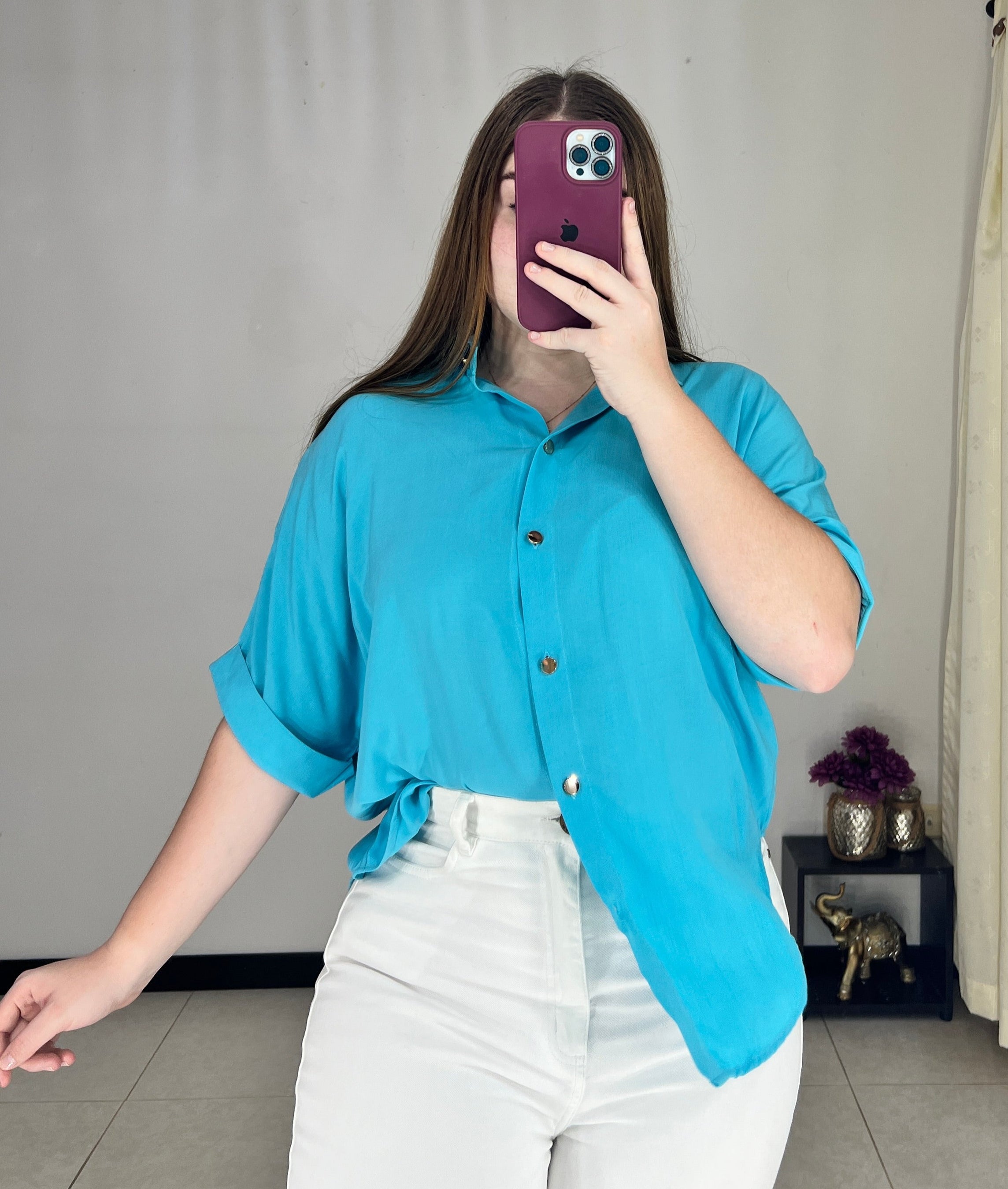 Camisera Manga Corta Tallas Plus