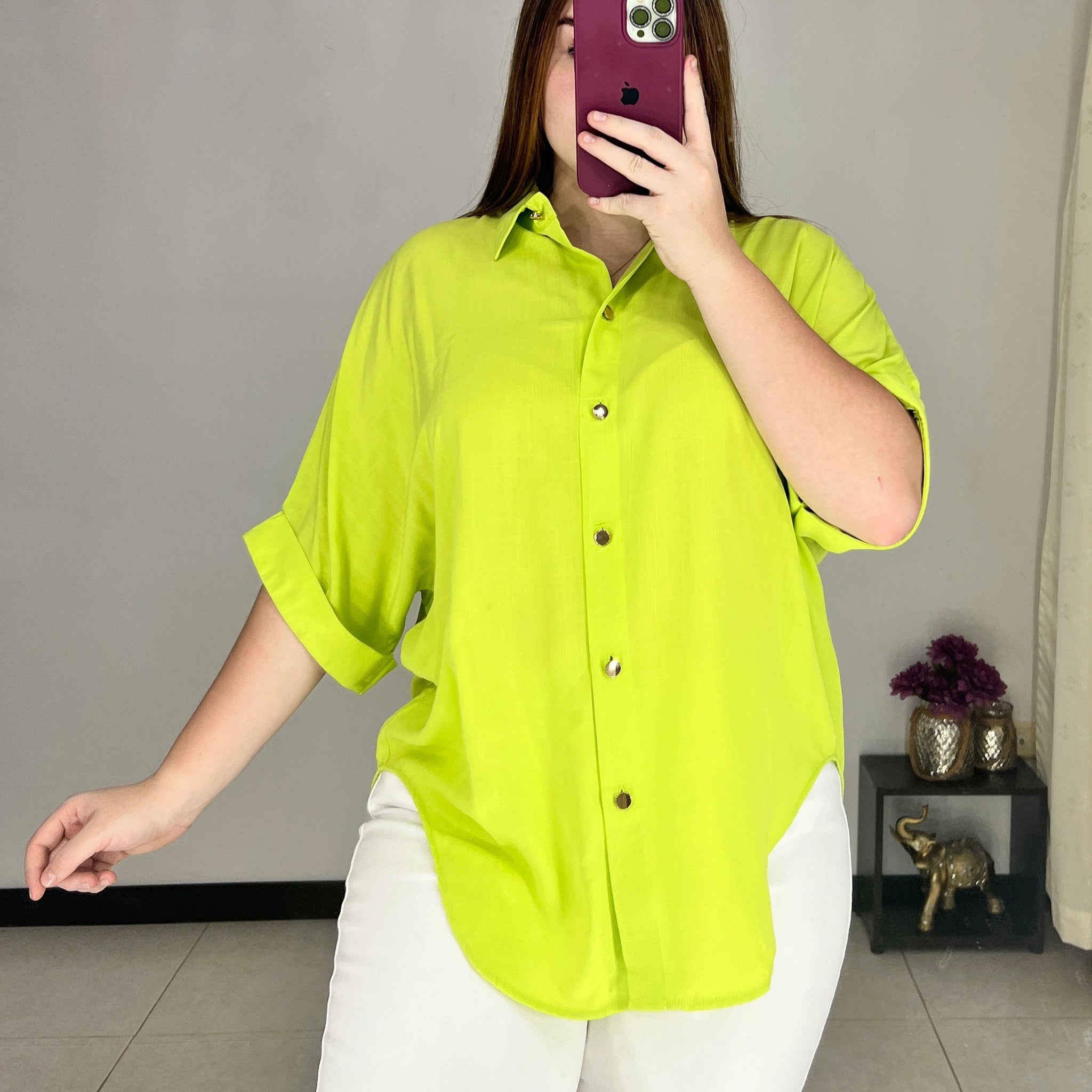 Camisera Manga Corta Tallas Plus