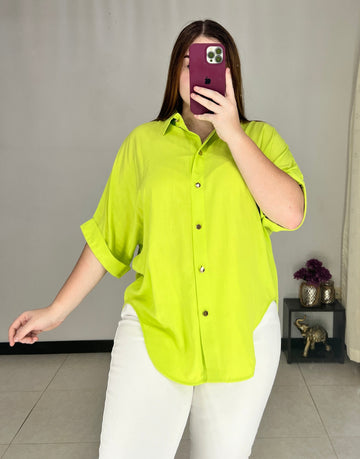 Camisera Manga Corta Tallas Plus