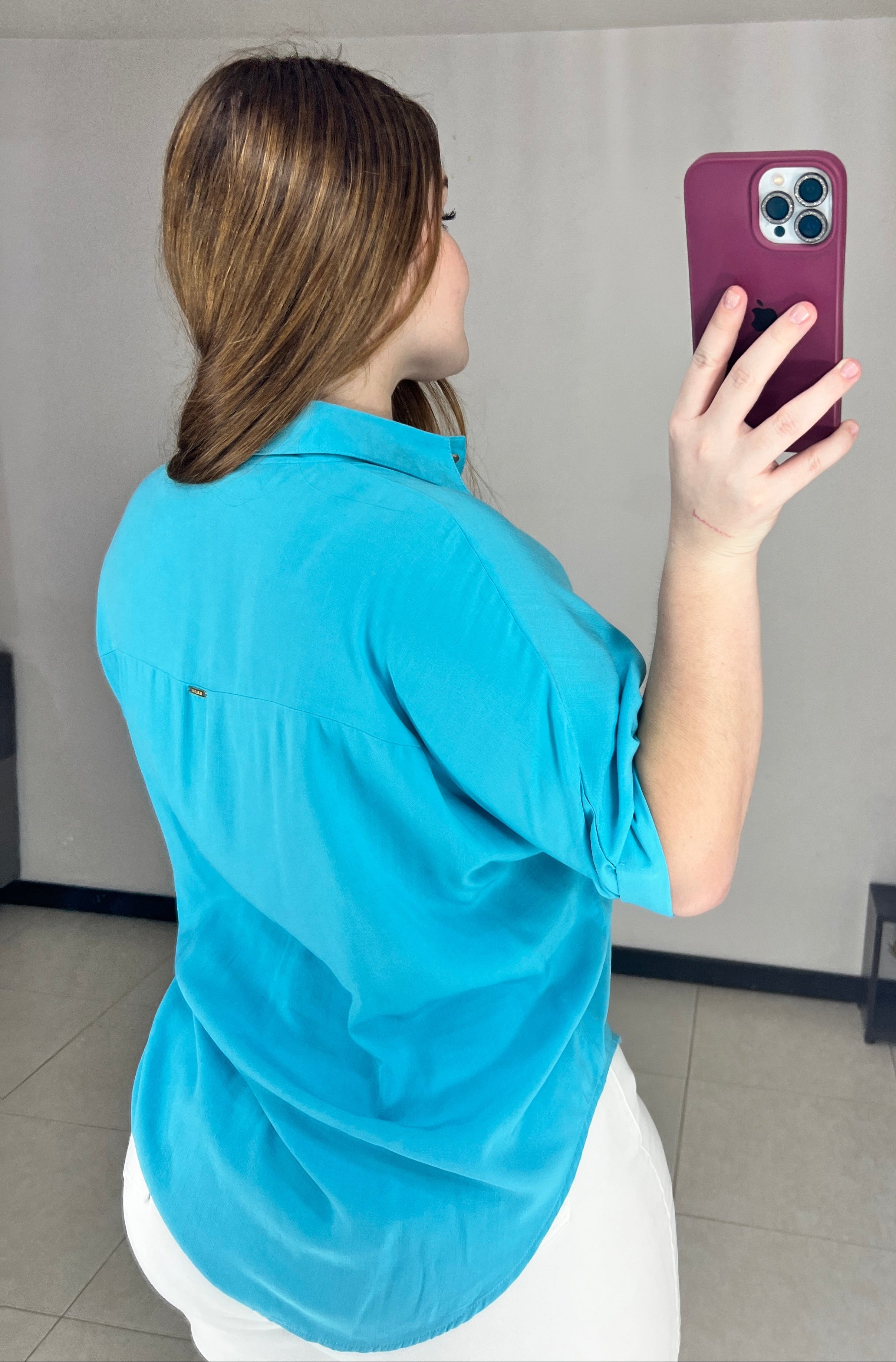 Camisera Manga Corta Tallas Plus