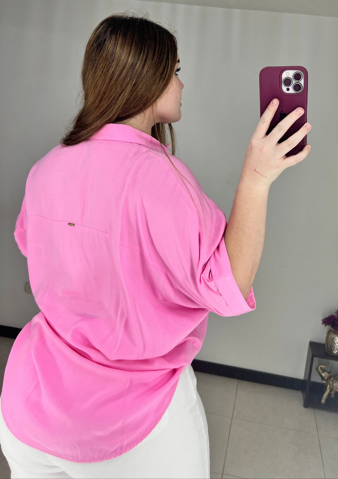 Camisera Manga Corta Tallas Plus