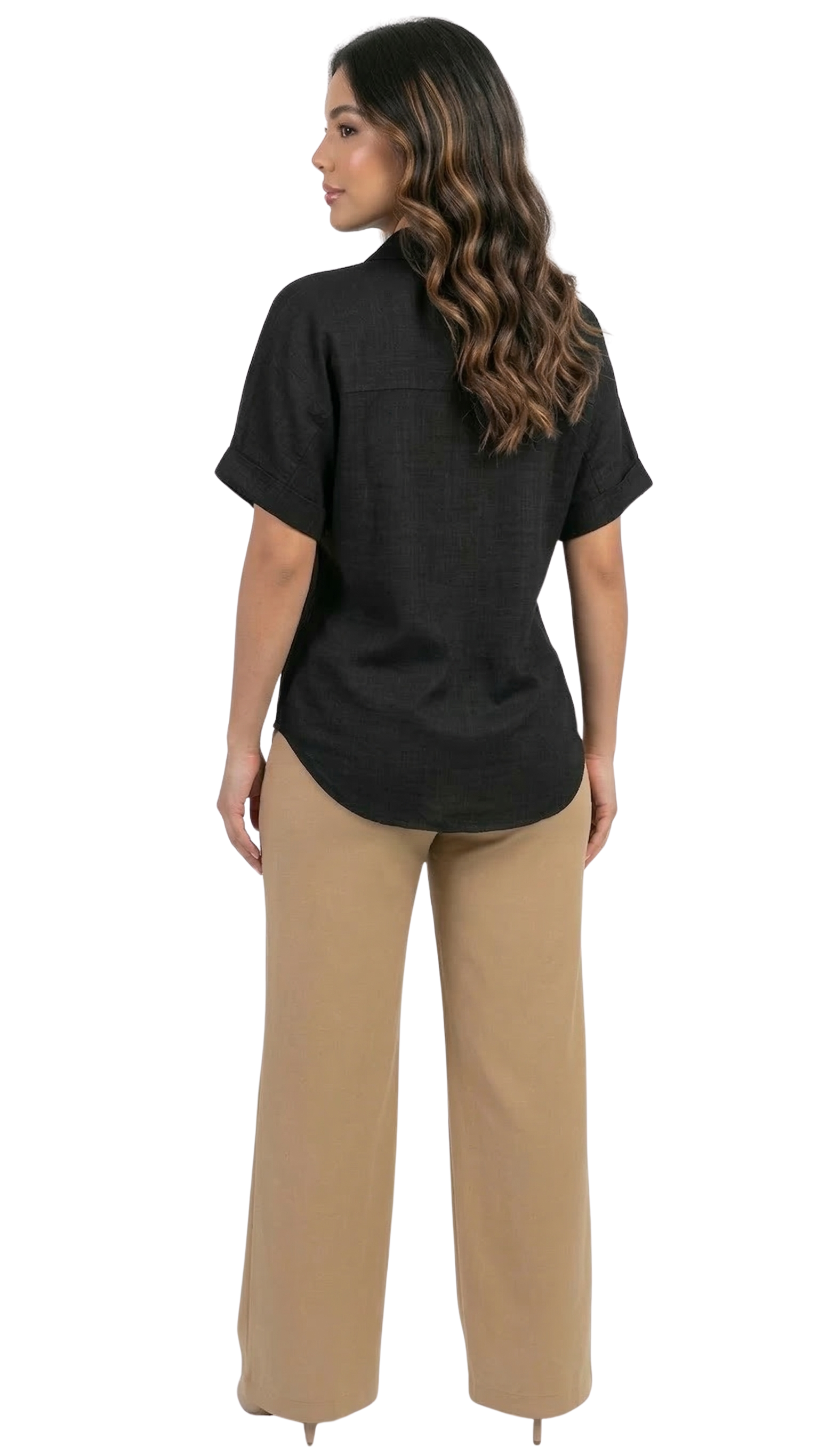 Camisera Manga Corta Unicolor