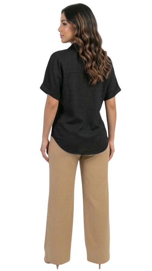 Camisera Manga Corta Unicolor