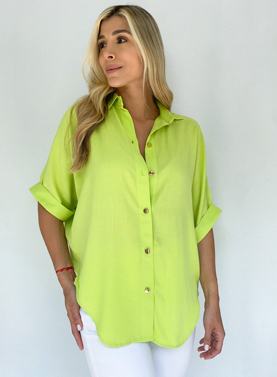Camisera Manga Corta Unicolor