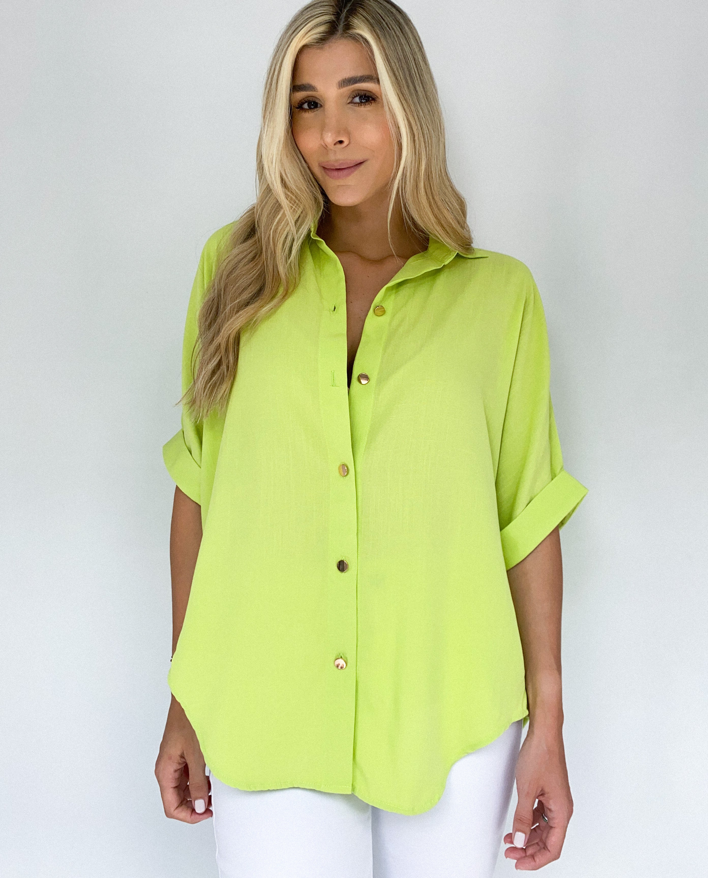 Camisera Manga Corta Unicolor