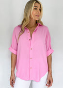 Camisera Manga Corta Unicolor