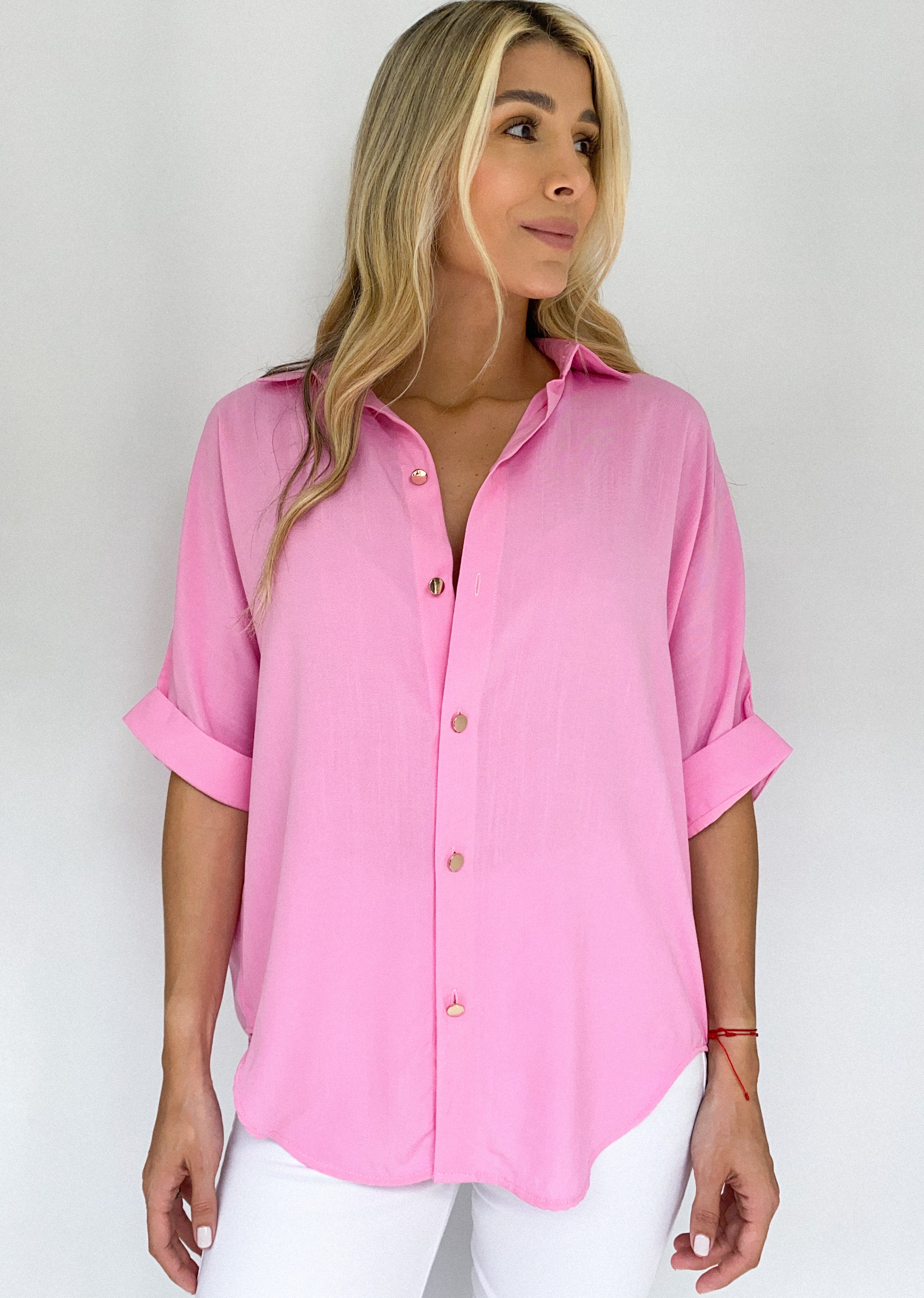 Camisera Manga Corta Unicolor