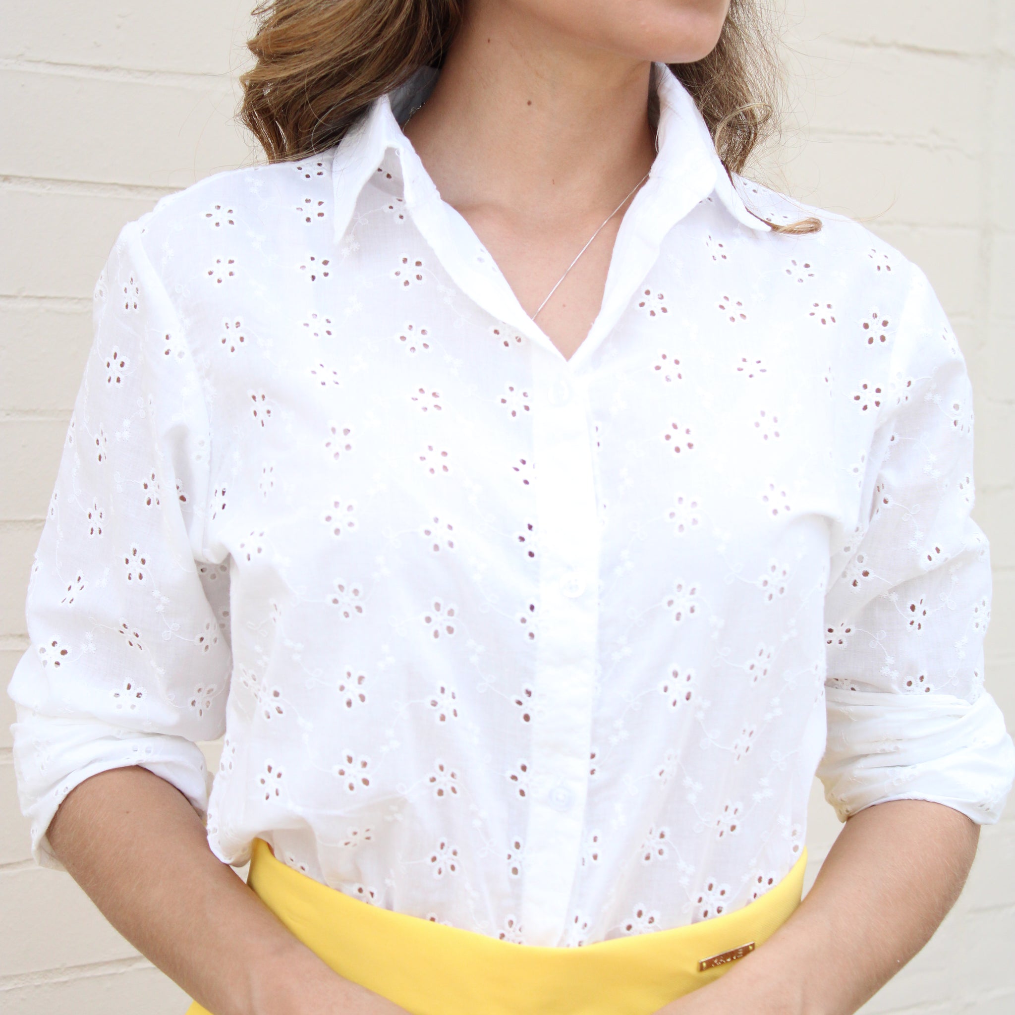 Camisera Manga Larga  Hoja Rota Botones