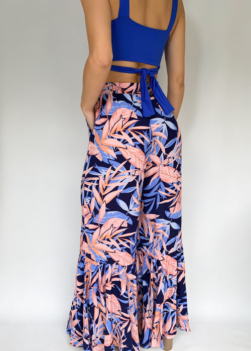 Pantalon Bota Ancha Estampado