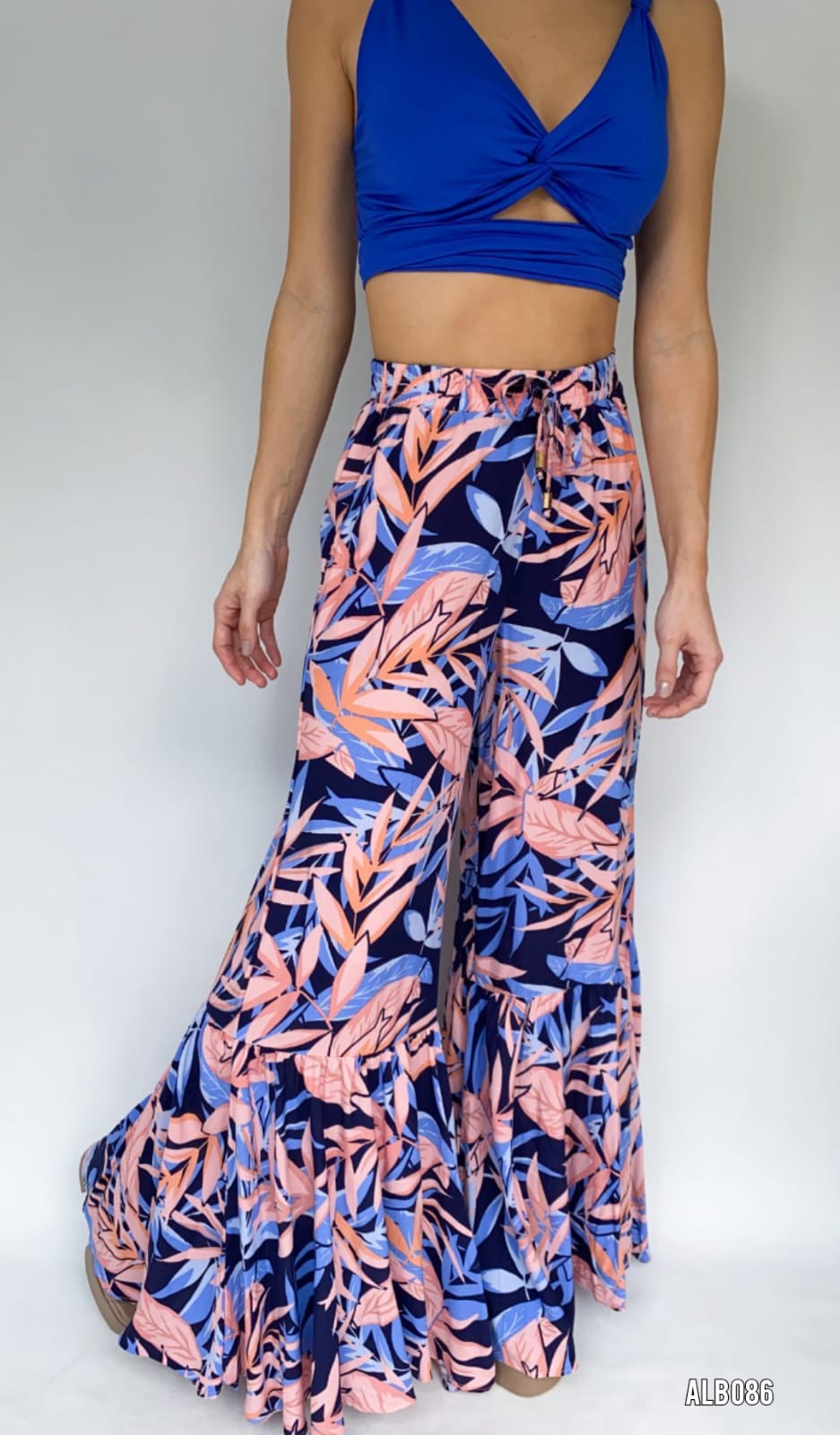 Pantalon Bota Ancha Estampado