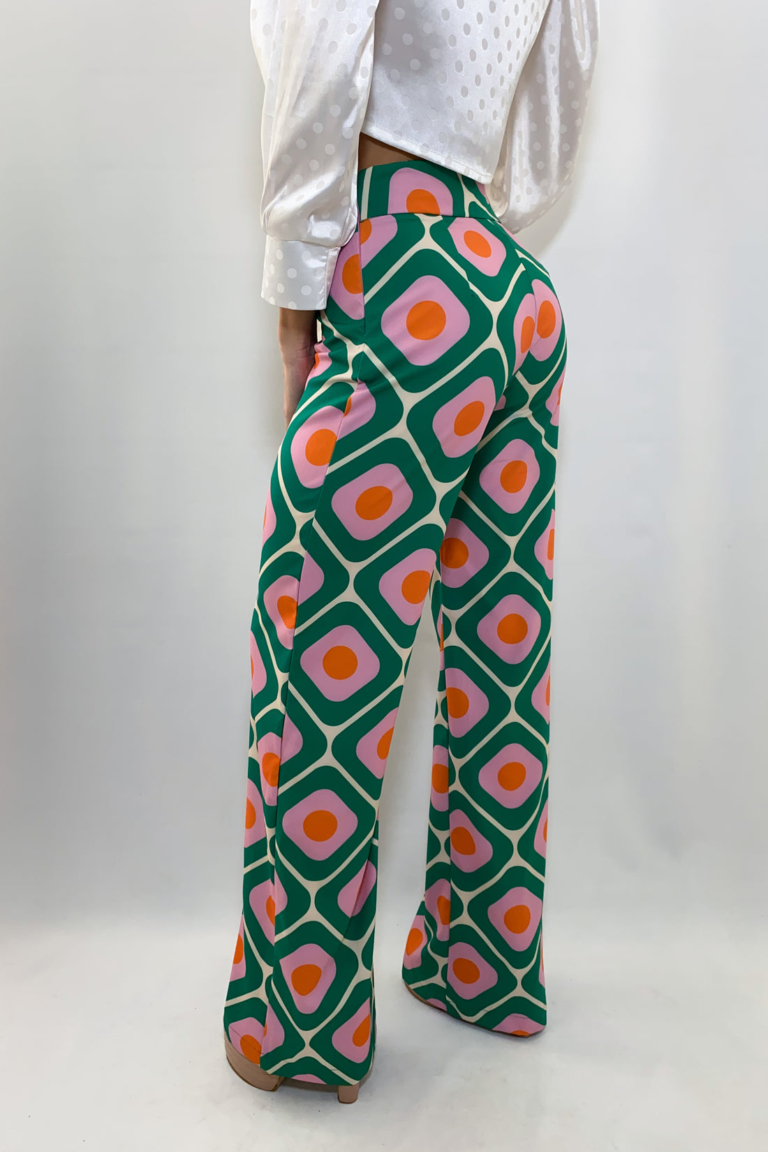 Pantalon Estampado Bota Recta