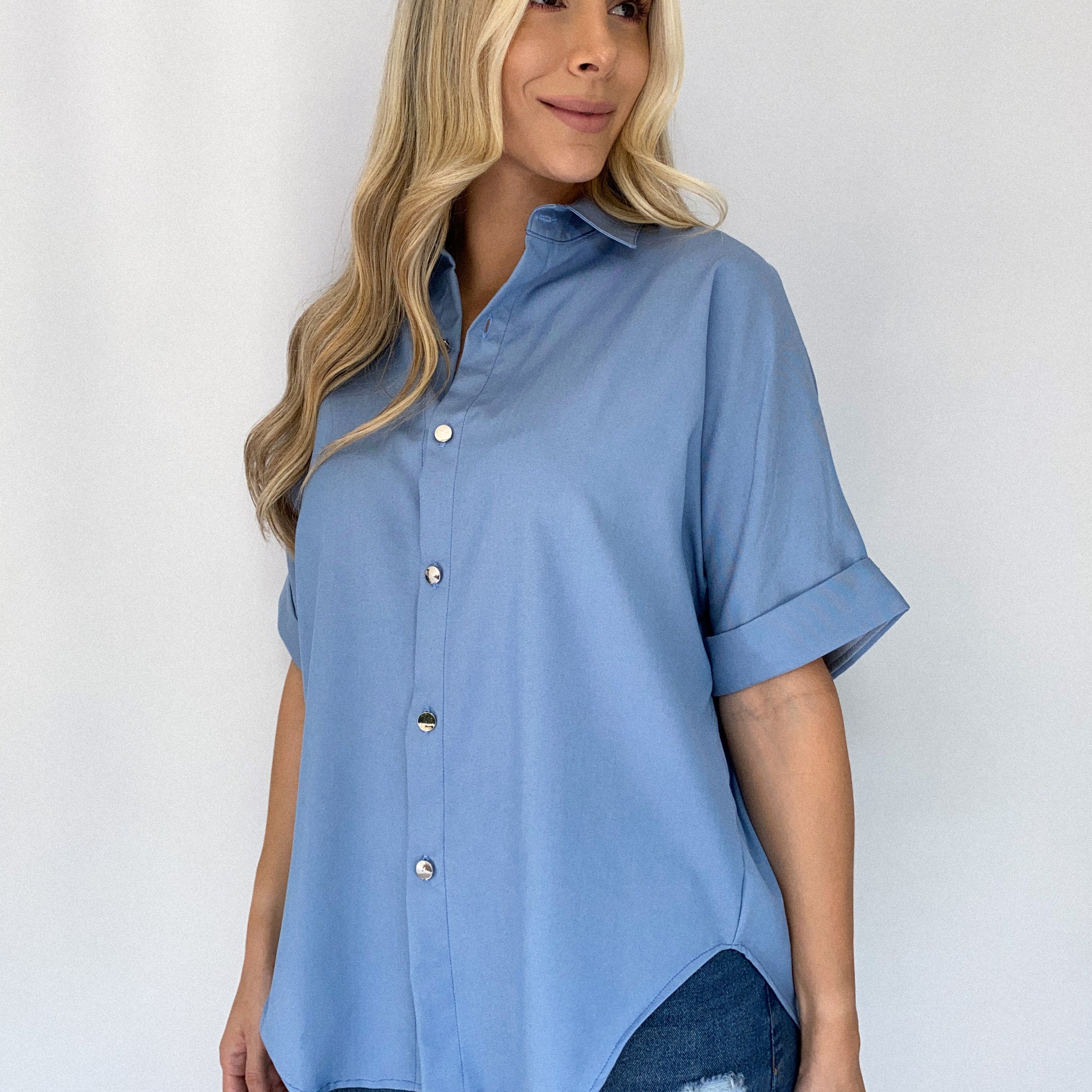 Camisera Manga Corta Tencel