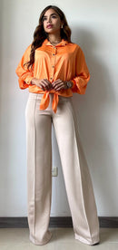 Camisa Manga Larga Unicolor