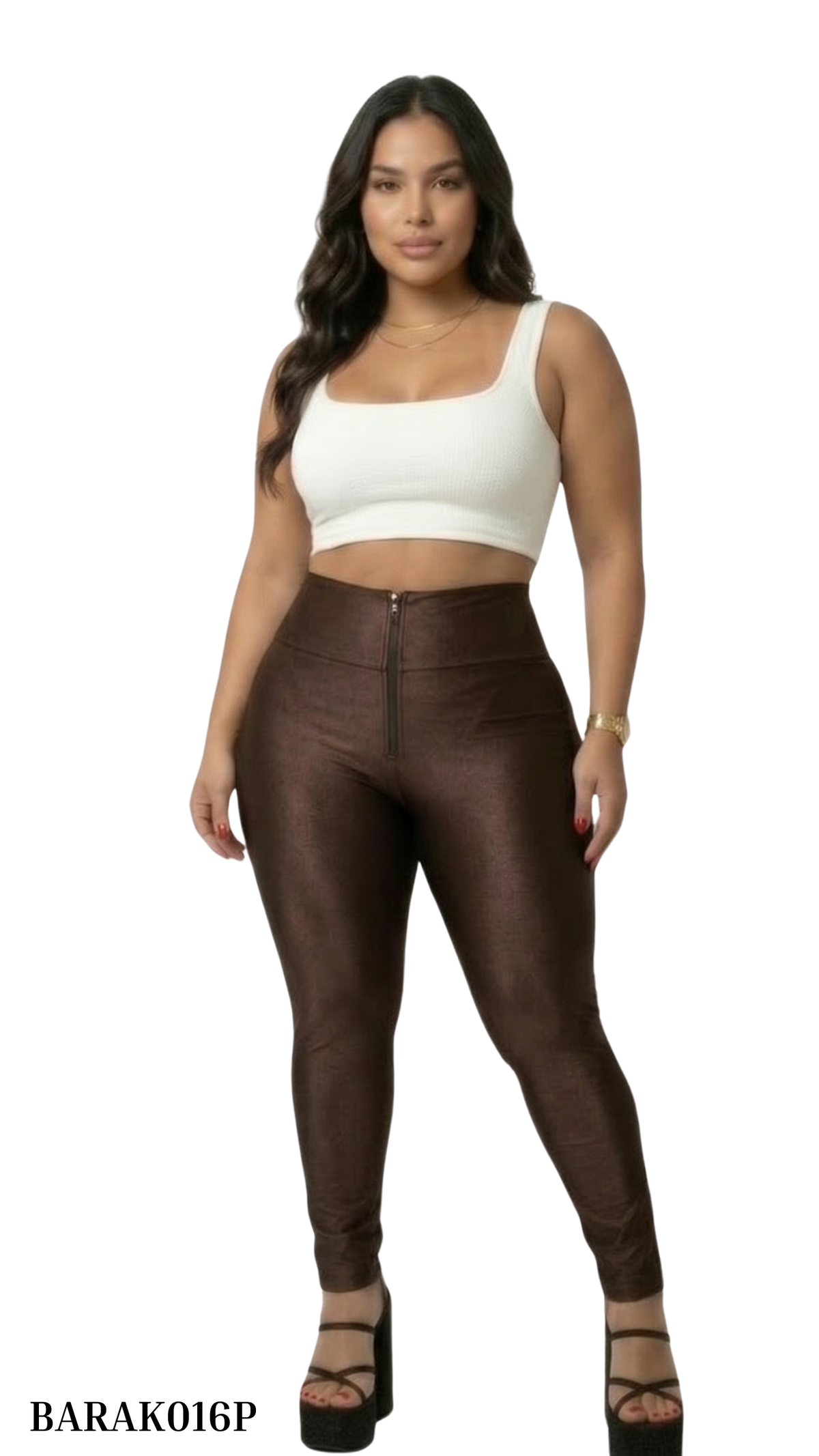 Leggins Licrado Cierre Plus