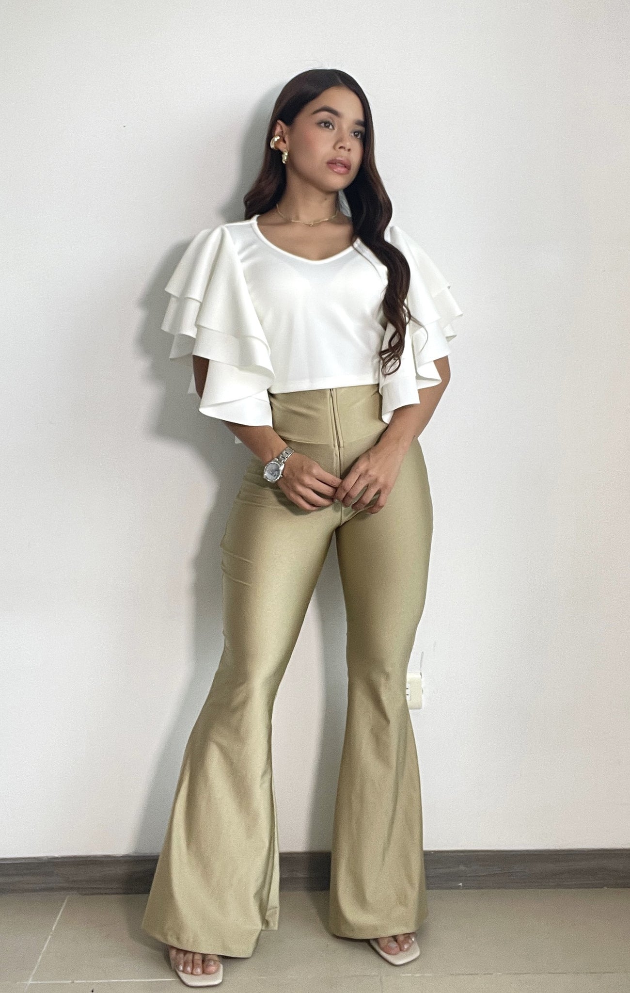 Leggins Bota Campana Cierre Delantero
