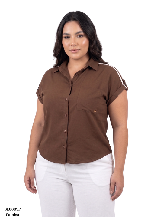 Camisa Manga Corta Hiladilla