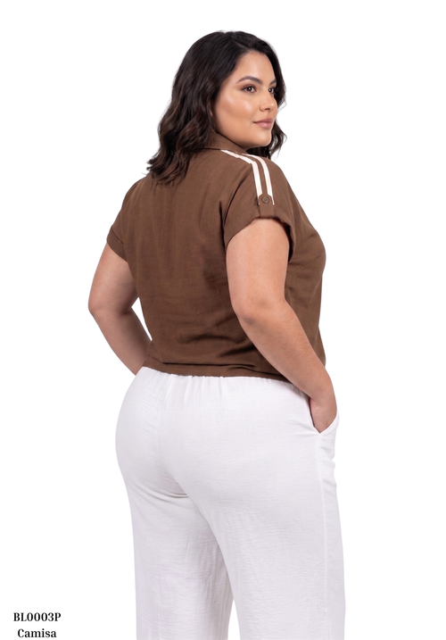 Camisa Manga Corta Hiladilla