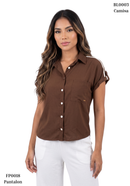 Camisa Manga Corta Hiladilla
