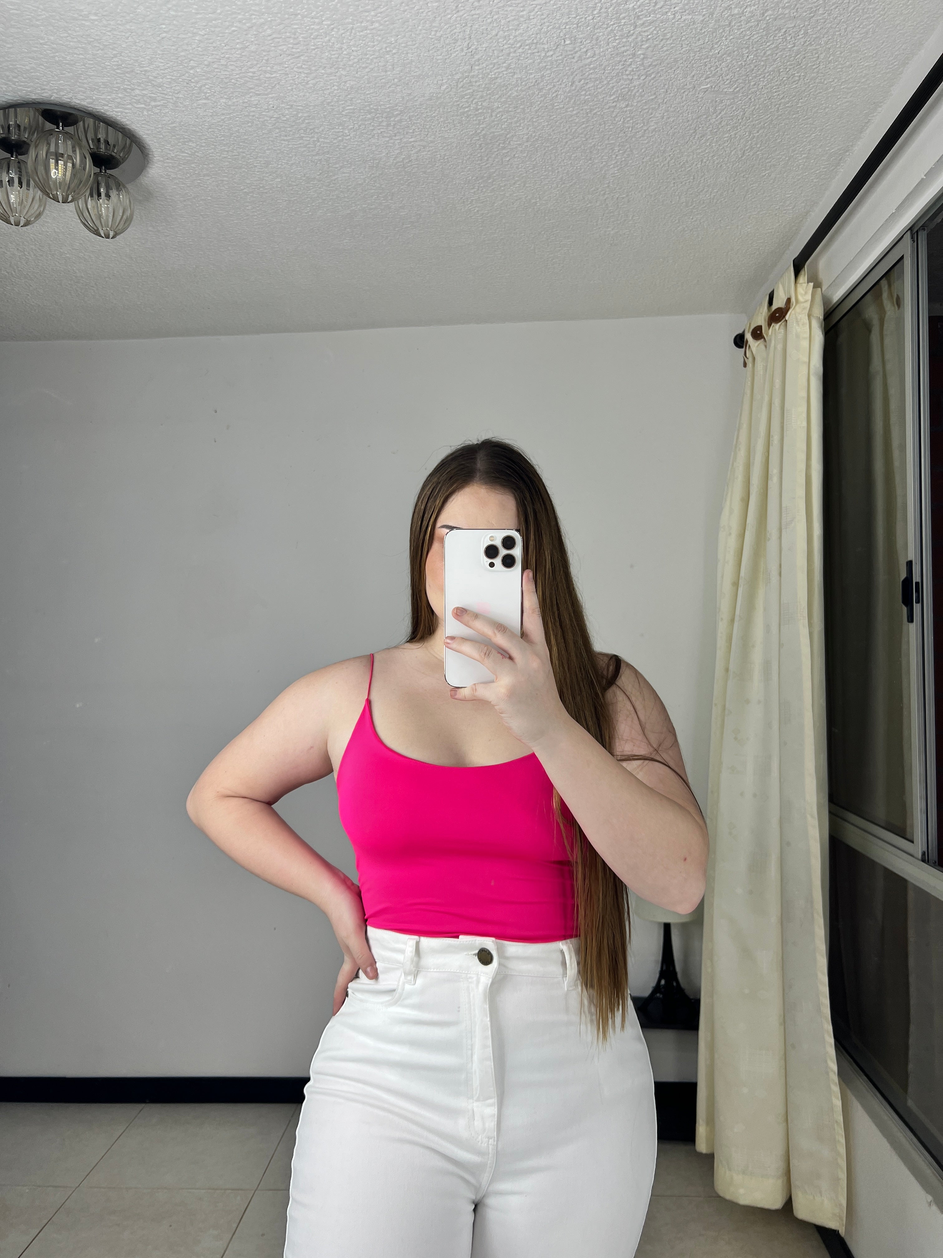 Blusa Corta Tiras Cordon Resorte