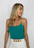 Blusa Corta Tiras Cordon Resorte